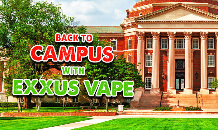 ¡De regreso al campus con Exxus Vape!