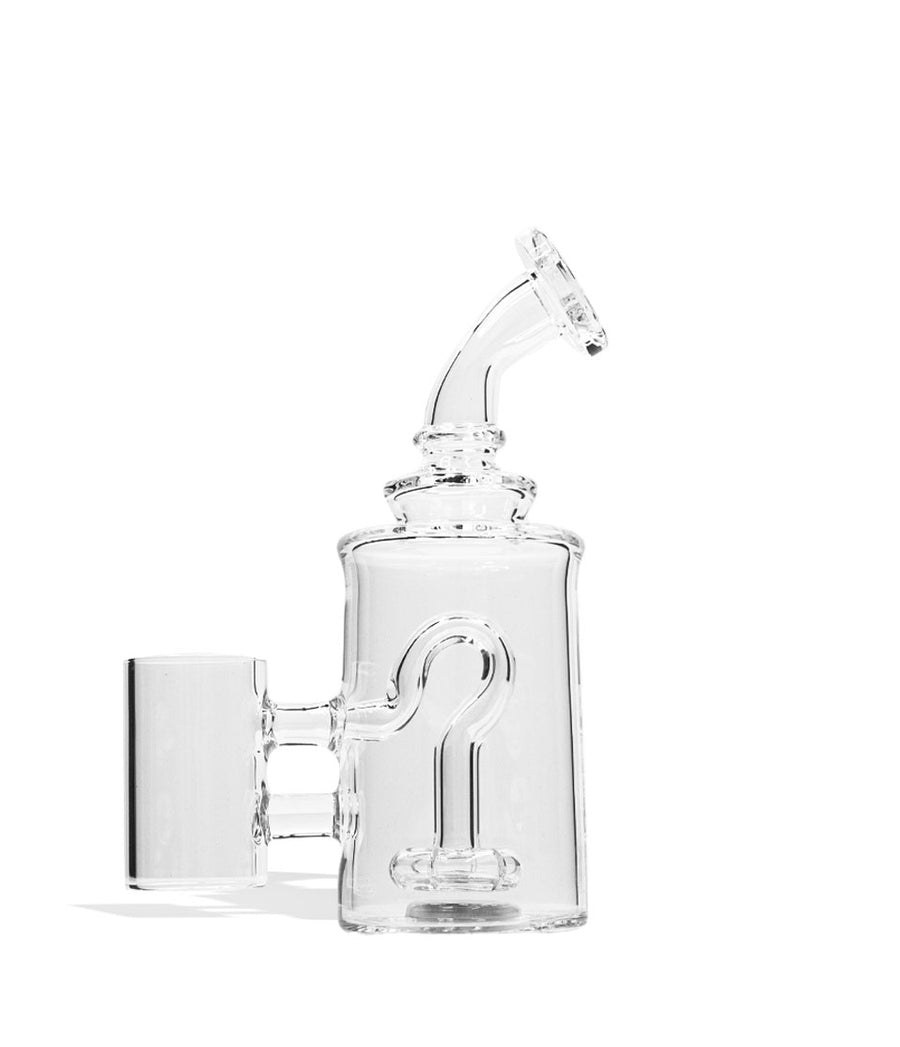 Exxus Vape Go Plus Glass Percolator Front View on White Background