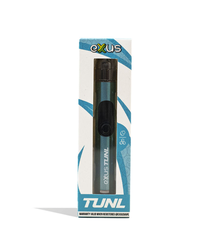 Glacier Exxus Vape TUNL Cartridge Vaporizer Packaging Front View on White Background