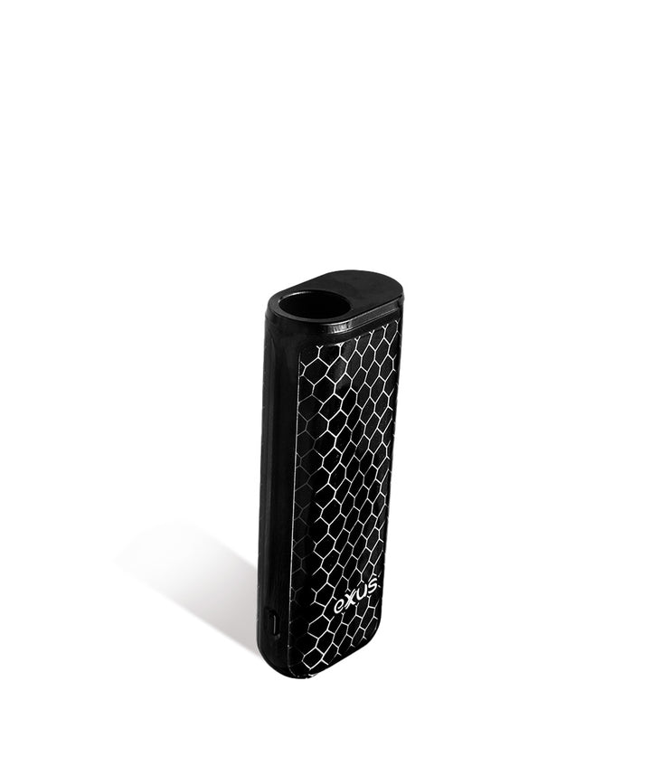 Black Cobra above view Exxus Vape MiNovo Cartridge Vaporizer on white background