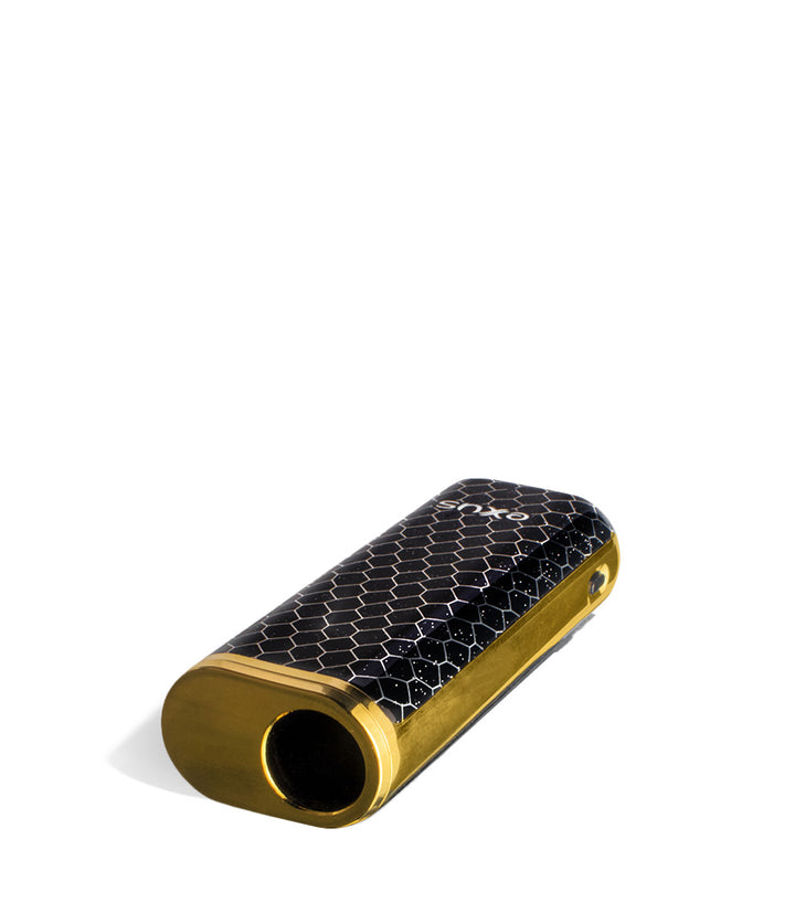 Black Gold Cobra top view Exxus Vape MiNovo Cartridge Vaporizer on white background