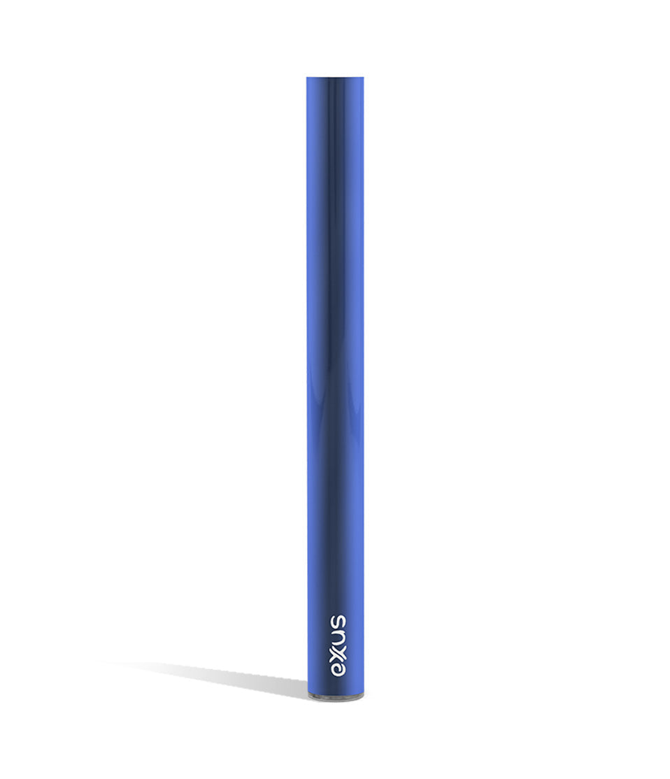 Cosmic Blue Exxus Vape Tap VV Auto Draw Cartridge Vaporizer on white background